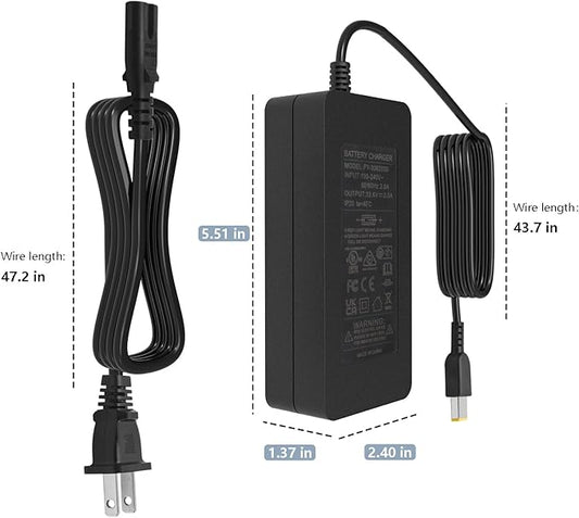 33.6V Electric Tool Power Supply Compatible with Unagi One E350 E500 Power Adaper FY-3362000 Dedicated