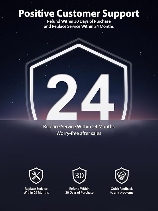 Surface Pro Laptop Charger 65W Compatible with Microsoft Surface Pro 7, 10, 9, 8, 7+, 6, 5, 4, 3, X, Windows Surface Laptop 6, 5, 4, 3, 2, 1, Surface Go Tablet, Surface Book 3, 2, 1, Support 44W, 36W