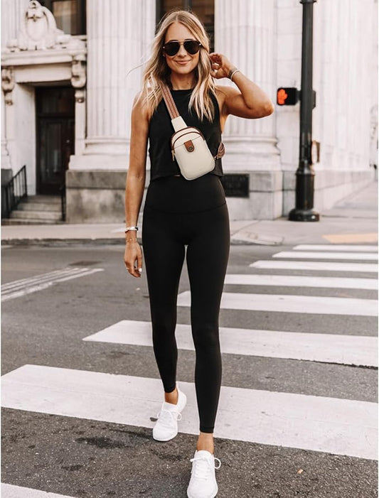 BOSTANTEN Small Sling Bag Crossbody Bags for Women Trendy Crossbody Purse Leather Chest Bag