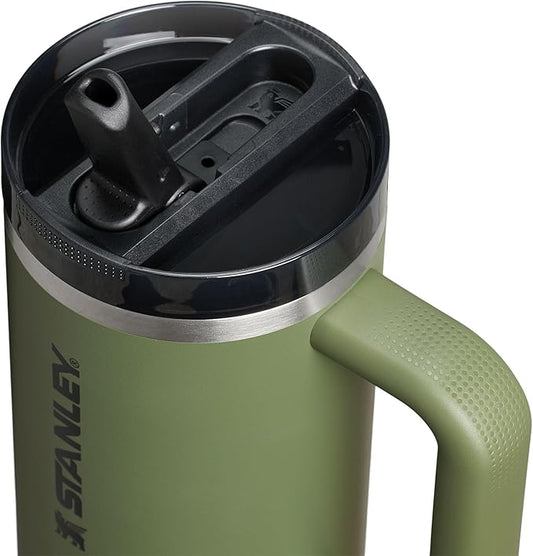 STANLEY Quencher ProTour Flip Straw Tumbler with Leakproof Lid | Built-In Straw & Handle | Cupholder Compatible for Travel | Insulated Stainless Steel Cup | BPA-Free