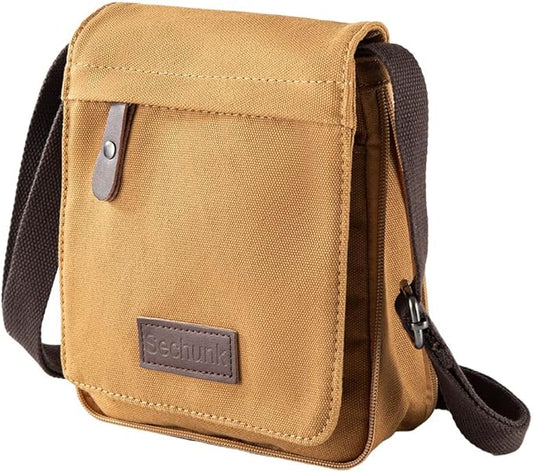 Sechunk Vintage Canvas Messenger Cross body bag Shoulder bag