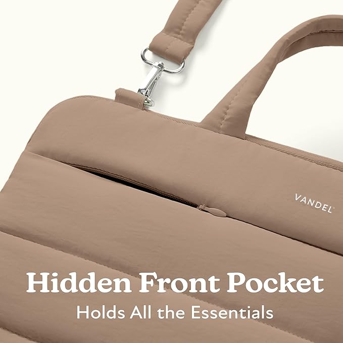 Vandel 13-14 inch Laptop Carrying Case Sleeve with Strap, Shoulder Bag with Handle, 14 in Laptop Bag for Women, MacBook Air 13 Inch Carrying Case, MacBook Pro 14 in HP Lap top Messenger Carrier