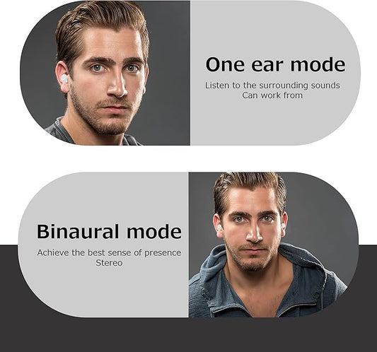 Kids Earbuds, Wireless Bluetooth Girls Boys Headphones with Microphones, 85dB Healthy Volume Control Protect Hearing, Lightweight, Waterproof, 30Hrs Playtime,Earphones for iPad Tablet Computers.