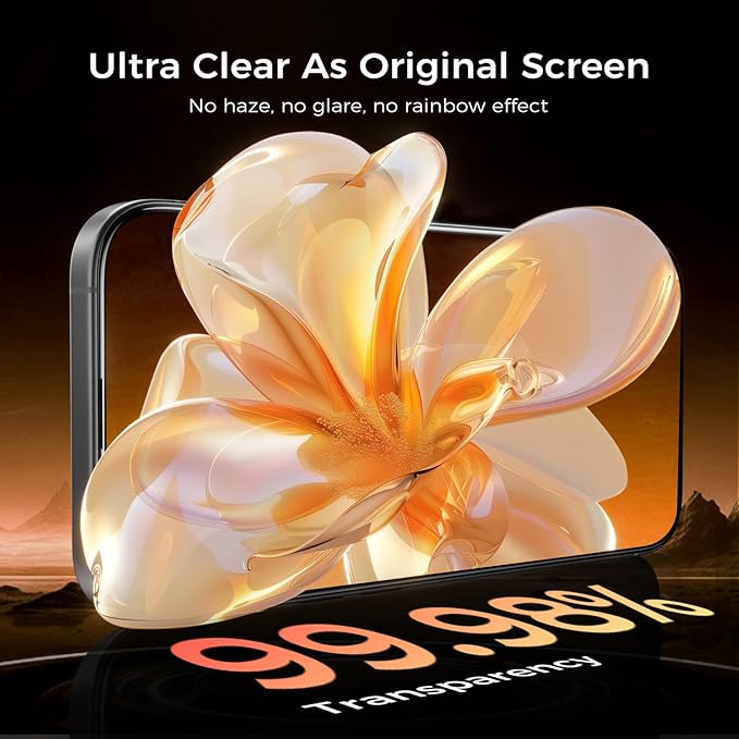 NeverBreak 9H+ Hardness for iPhone 15 Plus Screen Protector 12FT Military Grade Protection (Scratch, Shatter, Drop Resistance) 15Plus Tempered Glass Full Edge Coverage Case Friendly 6.7" 2 Pack