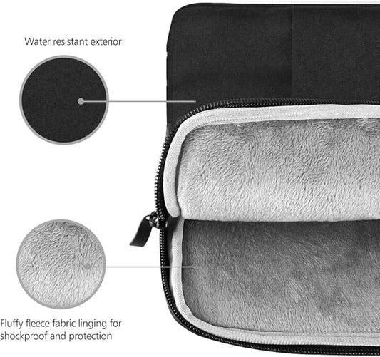 UPERFECT 16.1-inch Polyester Laptop Sleeve Protective Case Vertical Style with Pocket Zipper for 16.1-inch Monitor