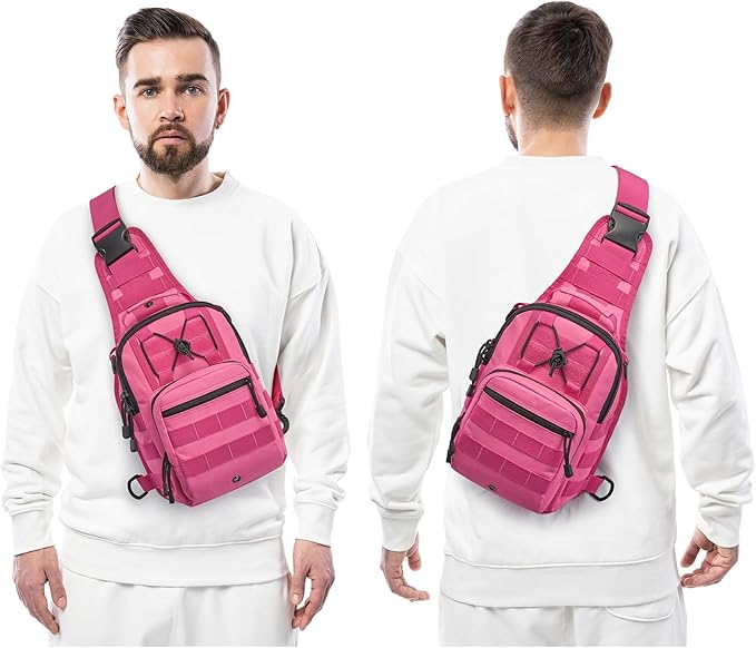 G4Free Outdoor Tactical Bag Backpack, Military Sport Bag Pack Sling Shoulder Backpack Tactical Bag for Every Day Carry