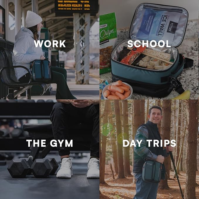 Titan High Performance Insulated Expandable Lunch Pack - Jungle Hunt