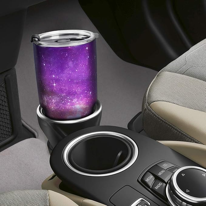 SYACOT 30oz Tumbler Double Wall Stainless Steel Vacuum Insulated Travel Mug with Splash-Proof Lid Metal Straw and Brush