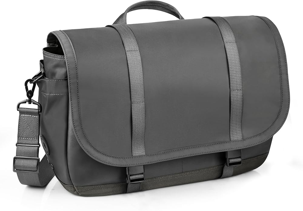 Expandable Messenger Bag Fit 16" Laptop for Men Women Work College Office Computer