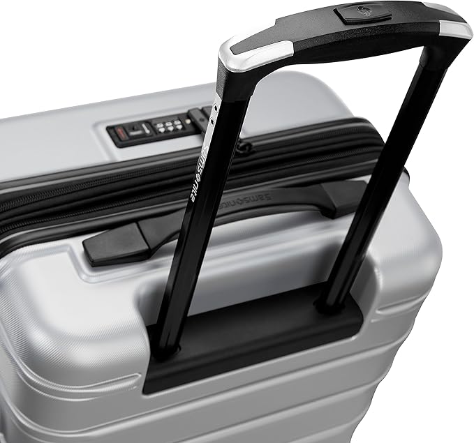 Samsonite Omni 2 Pro Hardside Expandable Luggage with Spinner Wheels, Pro Carry-on, MIDNIGHT BLACK