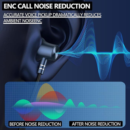 Around The Neck Headphones, V6.0 LED Power Display, 35 Hours Playtime, Neck in-Ear Headphones, Neck Wrap Earbuds with Ai Language Voice Control for Phone Music Sports Gym.(A18)