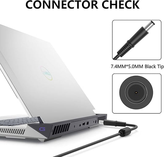 330W 16.92A 19.5V LA330PM190 AC Charger for Dell G15 G16 5530 7630 7620 Alienwar Area-51m X51 M18x X17 M17 DA330PM190 DA330PM111 LA330PM160 Gaming Laptop Power Supply Adapter Cord