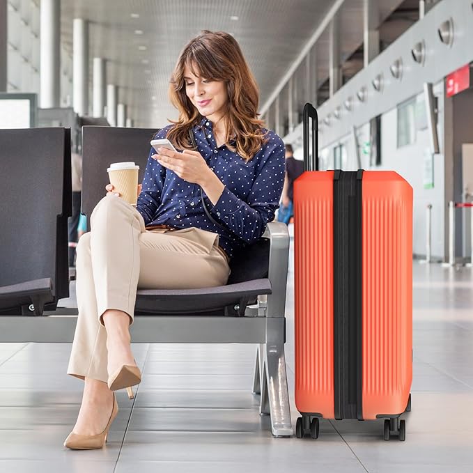 Verdi Hardside 28 Inch Luggage with Spinner Wheels - Expandable Large Suitcase