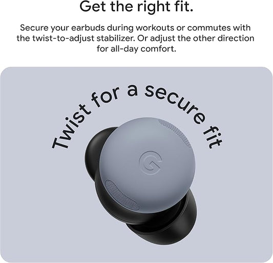 Google Pixel Buds Pro 2 - Wireless Bluetooth Earbuds with Pro-Level Active Noise Cancellation - Built for Gemini AI Assistant - Moonstone (2025 Model)