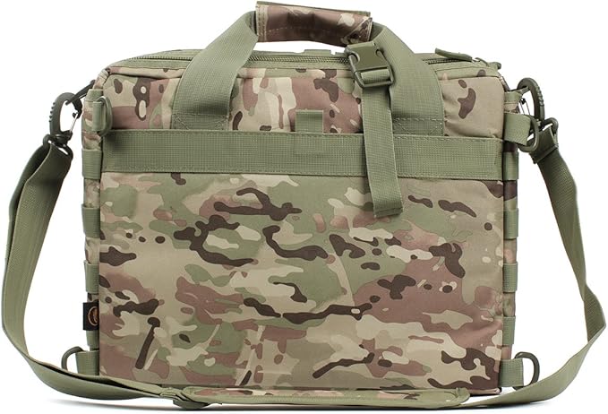 Tactical Briefcase, 15" Men's Messenger Bag Military Briefcase for Men