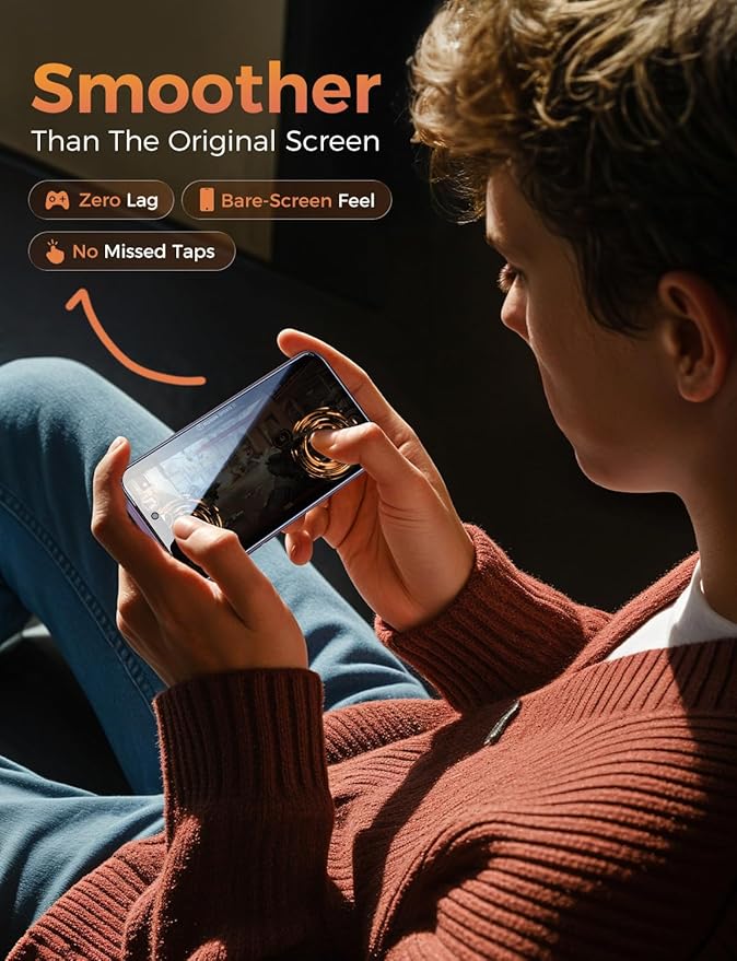 MAGIC JOHN 3rd Gen Upgraded for iPhone 17 Privacy Screen Protector 6.3 Inch,25°Anti-Spy Screen,Shockproof Tempered Glass,Auto Dust-Removal,Bubble Free,Easy Installation,2 Pack