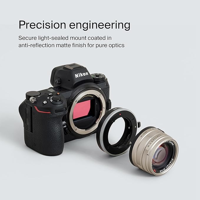 Urth Lens Mount Adapter: Compatible for Nikon Z Camera Body to Contax G Lens