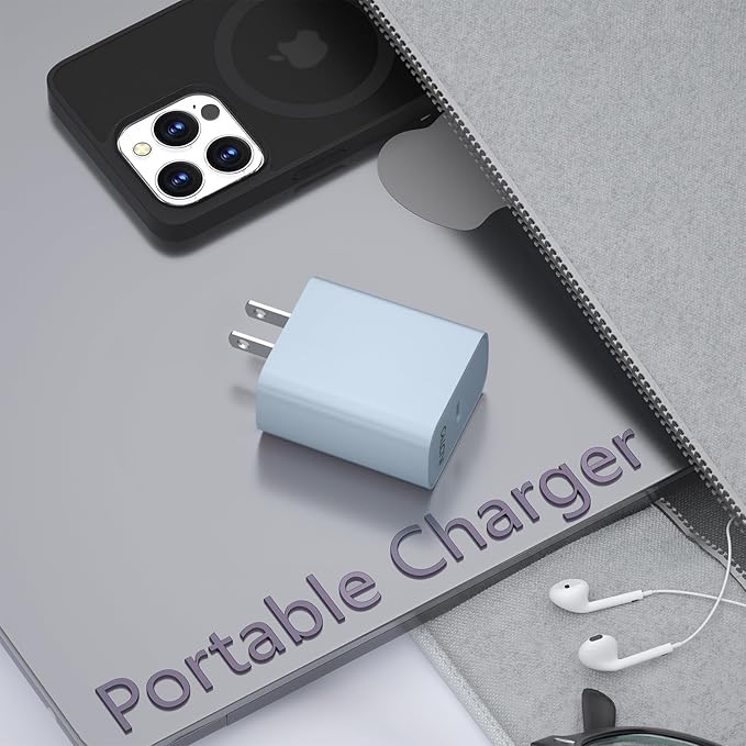 1 Pack 65W USB C Charger - Fast Type C Charger for Laptop, Phone, Tablet & More