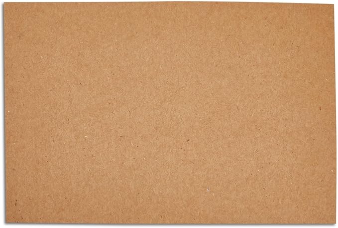 Sustainable Greetings 48 Pack Blank Stationery Cards and Envelopes 4x6 In - Brown Printable Blank Cards Bulk for Open When Letters, Wedding Invitations, Thank You, & Baby Shower