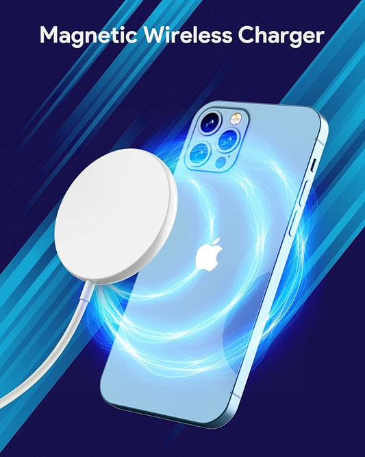 Magnetic Wireless Charger for iPhone 16 15 Wireless Charger with 20W PD USB C Charger, 2 Pack Compatible with Magsafe Charger for iPhone 16/16 Pro/16 Pro max/15/15Pro/15Promax/AirPods3