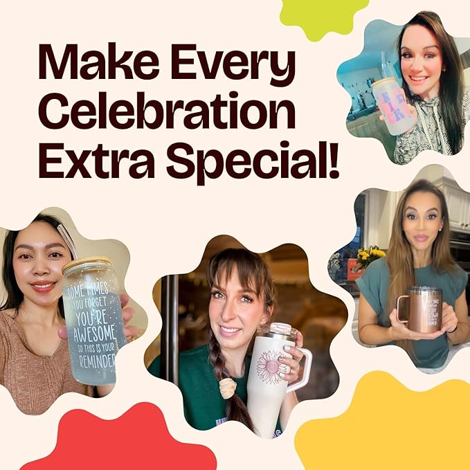 KLUBI Teacher Appreciation Gifts for Women - It's a Good Day To Teach Tiny Humans 20oz White Tumbler Gift for Kindergarten, High School, Pre K, Elementary, Middle and Preschool Teachers Week Present