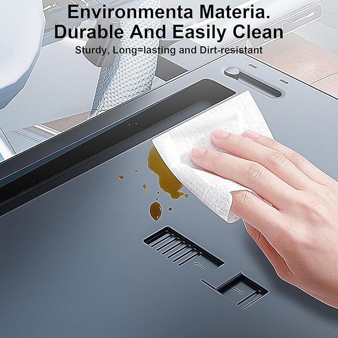 Steering Wheel Tray&Car Laptop Desk - Adjustable Car Desk for Eating, Working, Non-Slip Desks for Car Fits SUV/Truck,Steering Wheel Table with Secure Holder for Commuters & Professionals