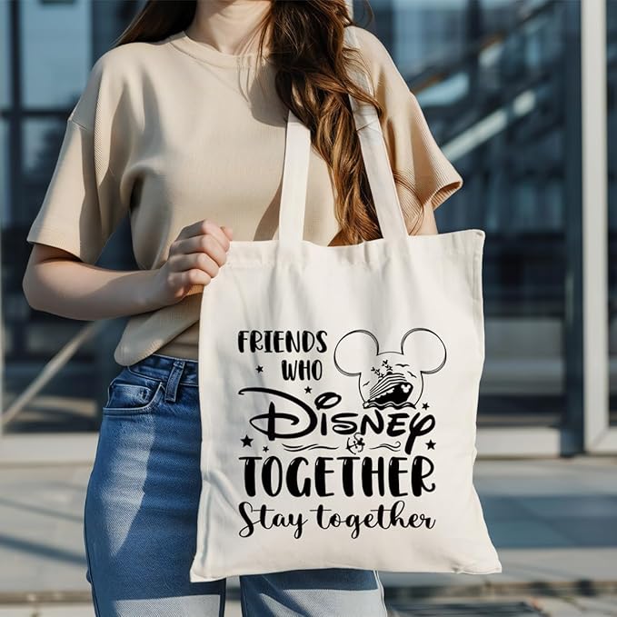 Canvas Tote Bag Aesthetic for Women,Reusable Canvas Cute Shoulder Bag for Grocery, Shopping, Beach & Daily Use