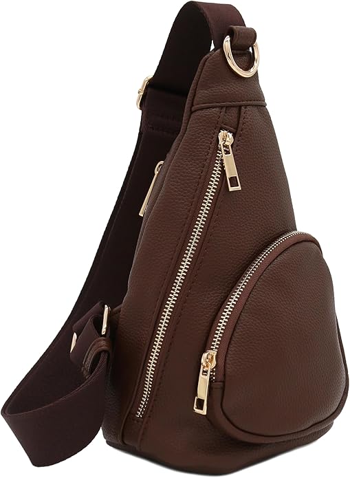 FashionPuzzle Compact Triangle Sling Bag