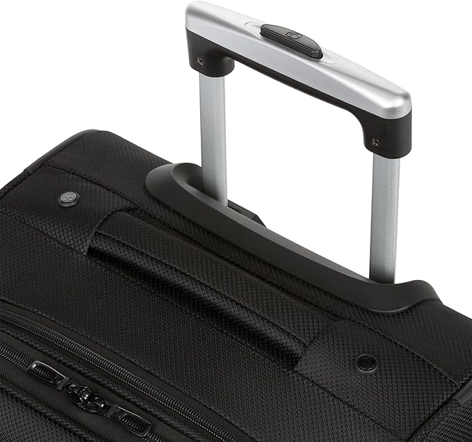 SwissGear Sion Softside Expandable Luggage, Black, 3-Piece Set (21/25/29)