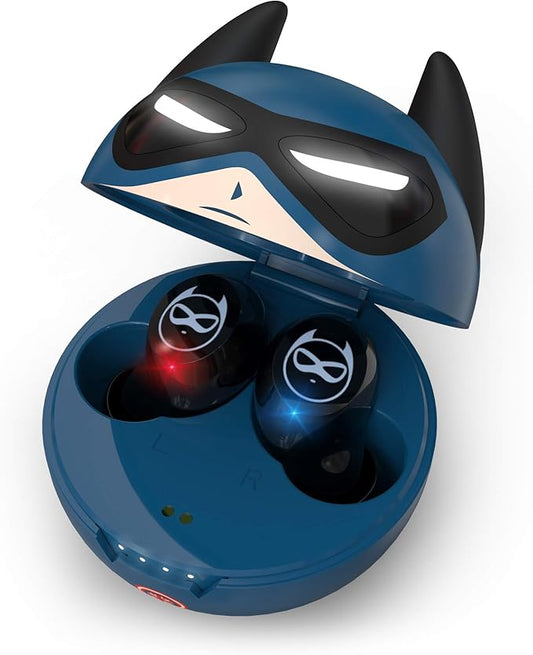 Kids Wireless Earbuds,Bluetooth Earbuds with Microphone Comfort&Lightweight in Ear Headphone with Deep Bass 3D Surround Stereo,Long Life Portable Mini Captain Charging Case for Boys Gifts…