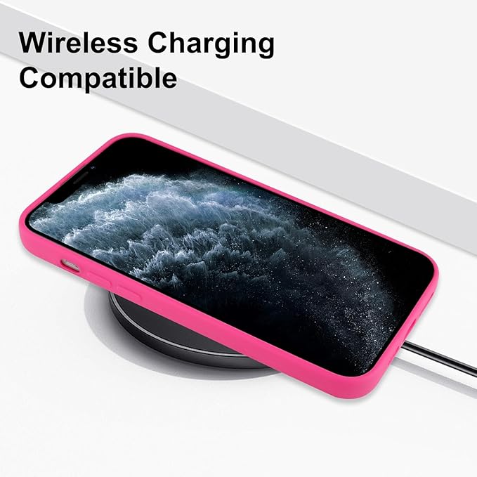 ZIYE for iPhone 11 Pro Max Case Hot Pink Flower Pattern Phone Case with Camera Protection,Soft TPU Silicone Rubber Protective Cover Floral Design Cases Compatible with iPhone 11 Pro Max 6.5 Inch