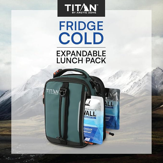 Titan High Performance Insulated Expandable Lunch Pack - Jungle Hunt