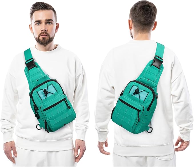 G4Free Outdoor Tactical Bag Backpack, Military Sport Bag Pack Sling Shoulder Backpack Tactical Bag for Every Day Carry