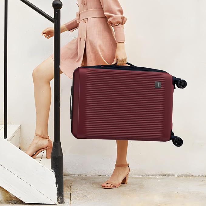 Verdi Hardside Expandable Luggage Set Carry-On/Checked Suitcase with Spinner Wheel