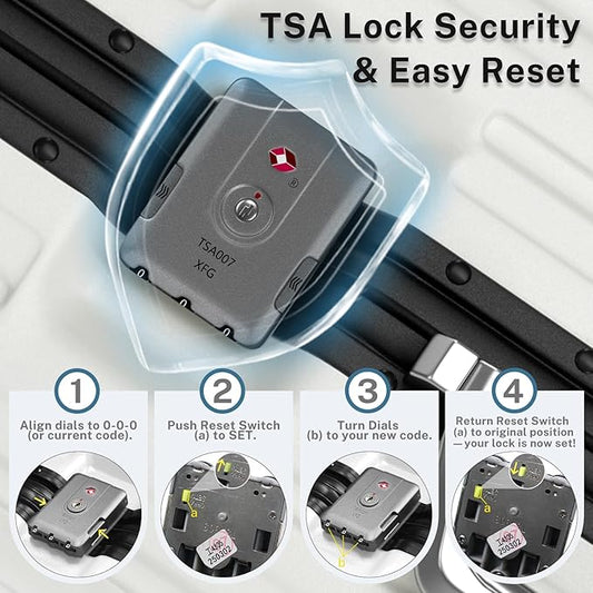 Krute Carry On Luggage 20 inch Aluminum Frame Suitcase with Spinner Wheels No Zipper Hardshell PC+ABS Luggages TSA Lock Zipperless Suitcases