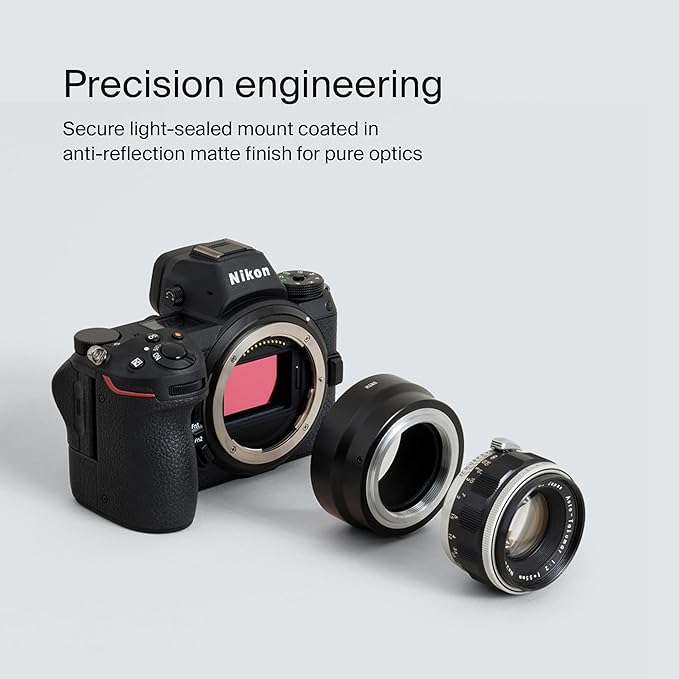 Urth Lens Mount Adapter: Compatible for Nikon Z Camera Body to M42 Lens