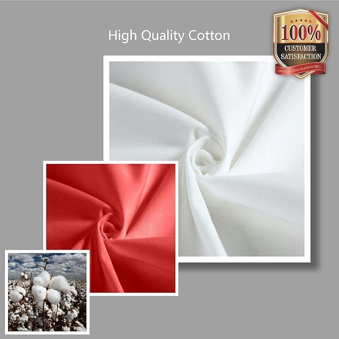 TOPDesign 1-Pack Super Strong Large 12oz Cotton Canvas Tote Bag, Reusable Grocery Shopping Cloth Bag, Fashionable Two-Tone Tote for Crafts, DIY Your Creative Designs