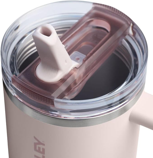 STANLEY Quencher ProTour Flip Straw Tumbler with Leakproof Lid | Built-In Straw & Handle | Cupholder Compatible for Travel | Insulated Stainless Steel Cup | BPA-Free