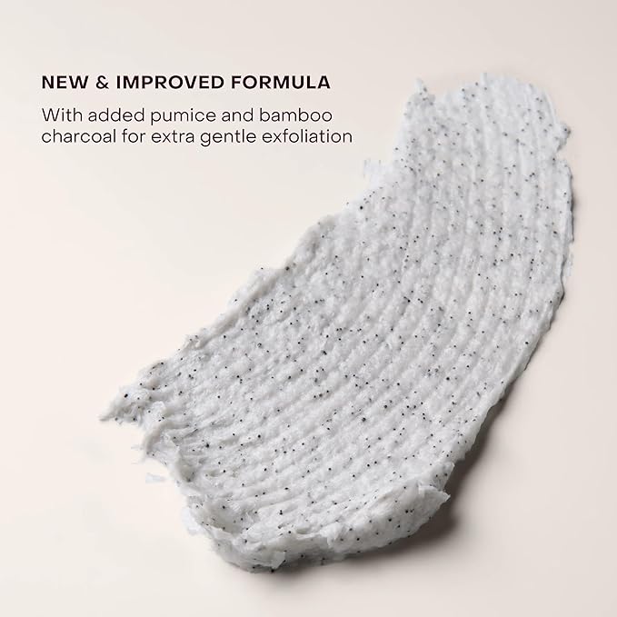 The Exfoliating Body Ritual Set, 3.4 fl. oz Exfoliating Body Wash Concentrate, 6.09 fl. oz Body Oil Spritz & Konjac Sponge in Jute Travel Bag, Cleansing & Hydrating For All Skin Types