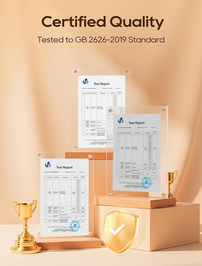 KN95 Face Masks 50 Pack for Adults, Breathable and Comfortable KN95 Mask Disposable, Filter Efficiency≥95%, Black