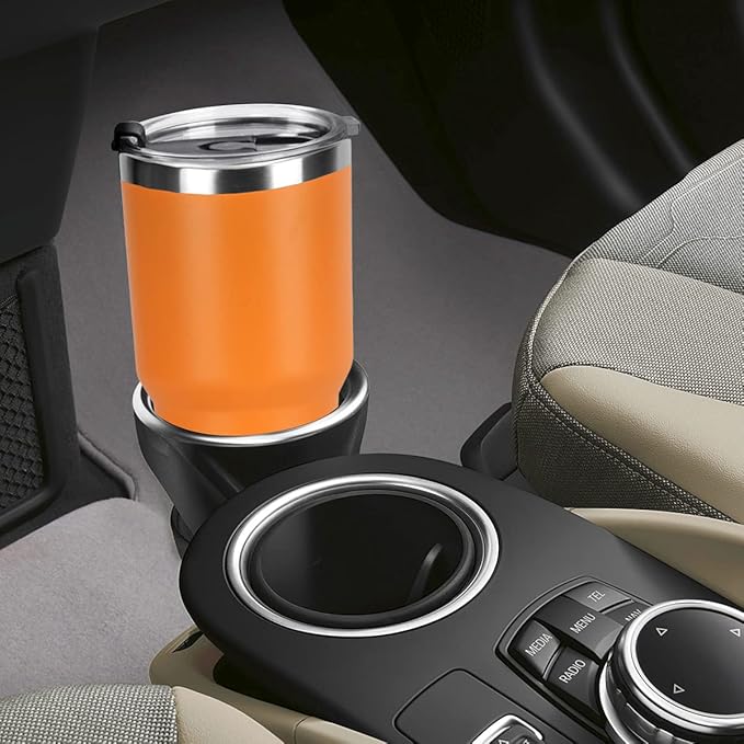 SYACOT 30oz Tumbler Double Wall Stainless Steel Vacuum Insulated Travel Mug with Splash-Proof Lid Metal Straw and Brush