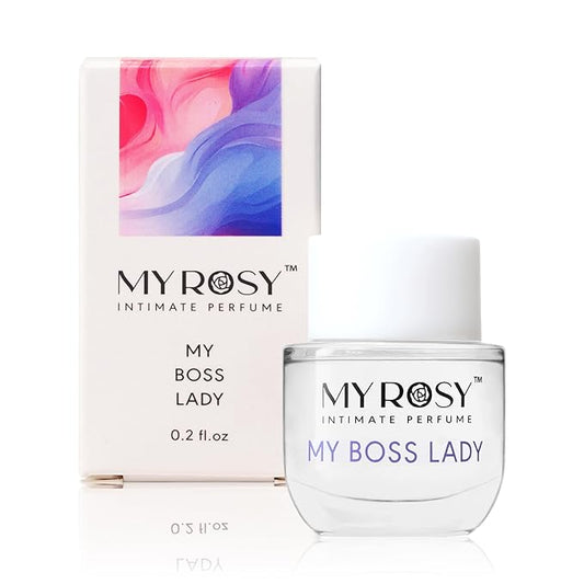 My Rosy Lady Deodorizing Perfume Oil for Women - Dermatologist Approved- Intimate Fragrance- Hypoallergenic, Long Lasting, Alcohol & Paraben-Free, Odor Control, Fragrance Oil for Feminine Area