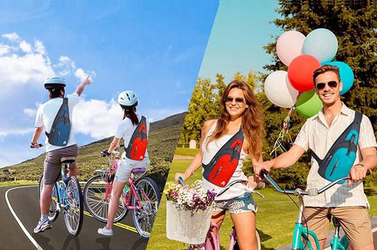 Y&R Direct 14 Colors Lightweight Sling Backpack Sling Bag Travel Hiking Small Backpack for Women Men Gifts