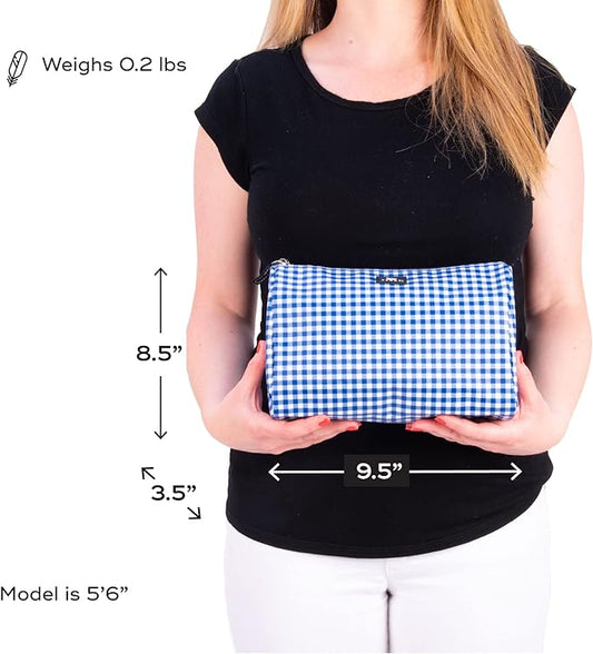 SCOUT Packin' Heat Toiletry Bag - Makeup, Toiletry & Cosmetic Bag, Fits Full Size Items, Inside Pocket, Water-Resistant, Zips Closed