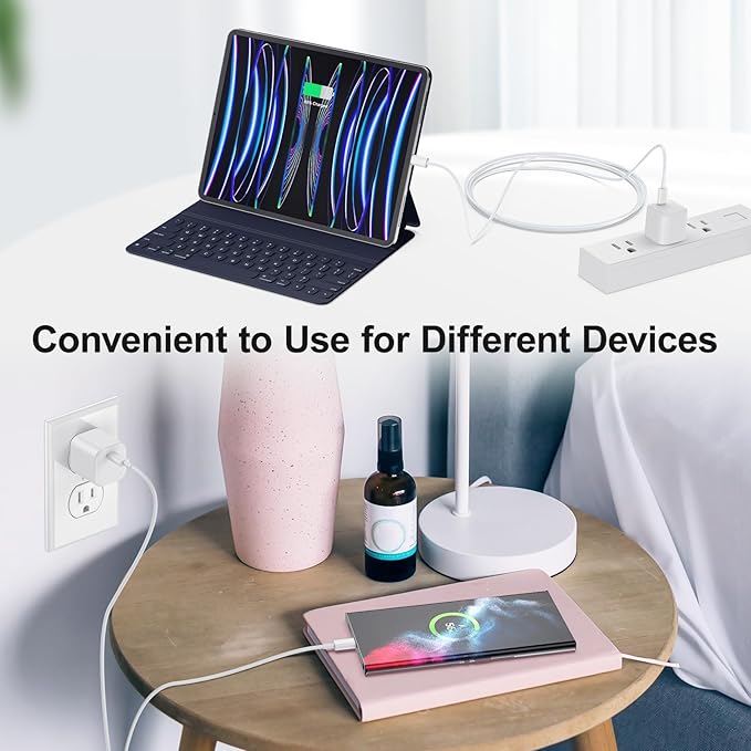 USB C Charger Cube, Agtray 2-Pack Mini Type C Fast Charging Blocks Phone Charger Box Wall Plug Travel Power Adapter for iPhone 16 15 14 13 12 11 Pro XR, iwatch 10 9, Samsung Galaxy S25 S24 A16 A15 A14