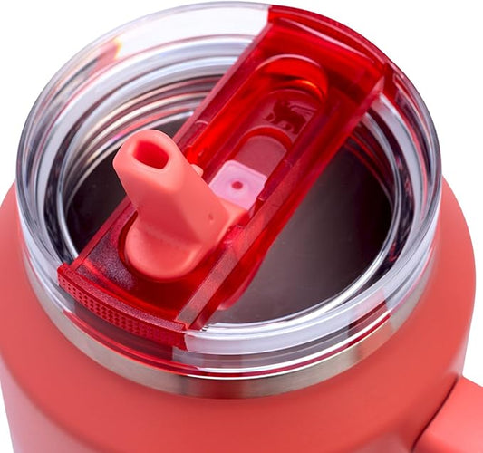 STANLEY Quencher ProTour Flip Straw Tumbler with Leakproof Lid | Built-In Straw & Handle | Cupholder Compatible for Travel | Insulated Stainless Steel Cup | BPA-Free