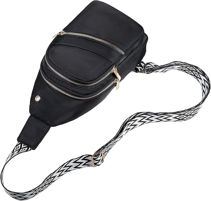 EVANCARY Small Sling Bag for Women Men, Sling Backpack Chest Daypack Crossbody Bag for Travel Outdoor Hiking