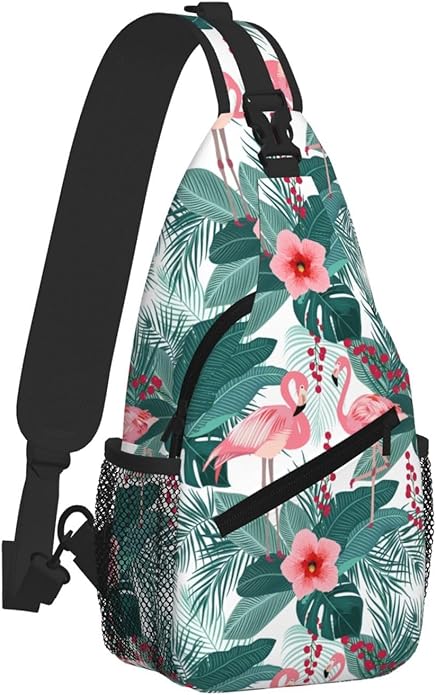 Cross Chest Bag Diagonally for Men Shoulder Bag for Travel Hiking Trendy Sling Bag with Adjustable Shoulder Strap