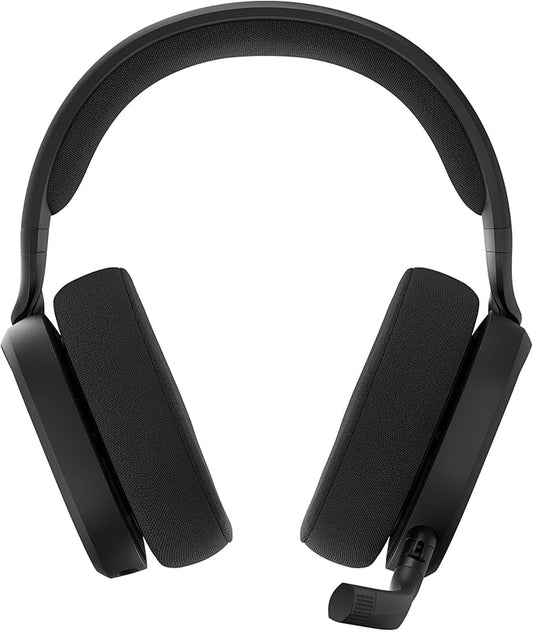 Scape Dark - Wireless PC Gaming Headset - Detachable Flip-To-Mute Microphone with Noise Cancellation - Battery Life Up To 40 Hours - Configurable Ambient Lighting - Black