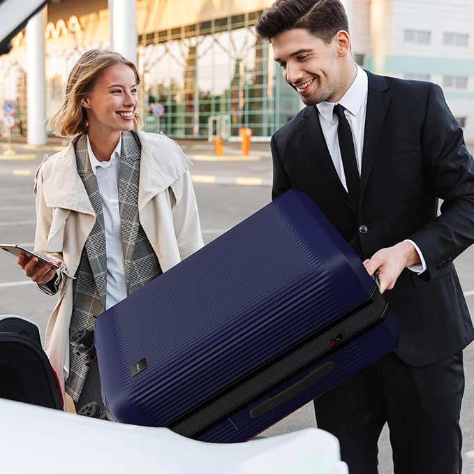 Verdi Hardside 24 Inch Luggage with Spinner Wheels Lightweight Expandable Suitcase